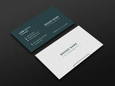 Minimal professional business card artisolvo branding business card business card design business card size business card template businesscard corporate design design inspiration identity design layout luxury minimal modern design print stationary visual identity