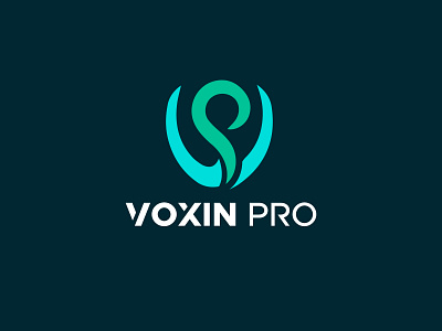 Voxin Pro Logo Design | Modern Logo | VP New Logo 3d animation branding business design graphic design illustration logo logo design mamunislam85 modern logo modern vp logo motion graphics ui ux vector vp 2023 logo design vp letter logo vp logo