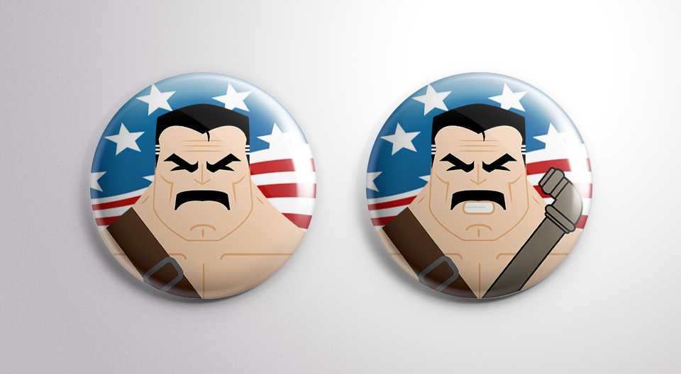 Vote Mike Haggar graphic design