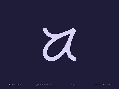 Letter A Logo, 36 Days of Type and Branding 1/36 alphabet branding clean collection design elegant feminine flow geometry graphic design icon illustration letter lettering lettermark logo mark minimal modern ui