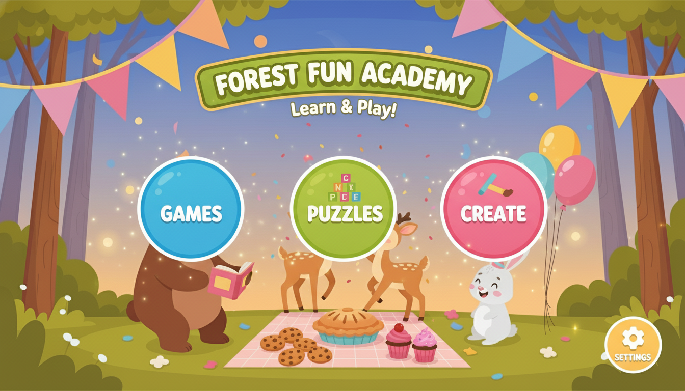 Woodland Celebration: Cohesive Vector Asset Series adventure camping cartoon cute dribbble forest illustration kids landscape illustration outdoor travel vector vector illustration