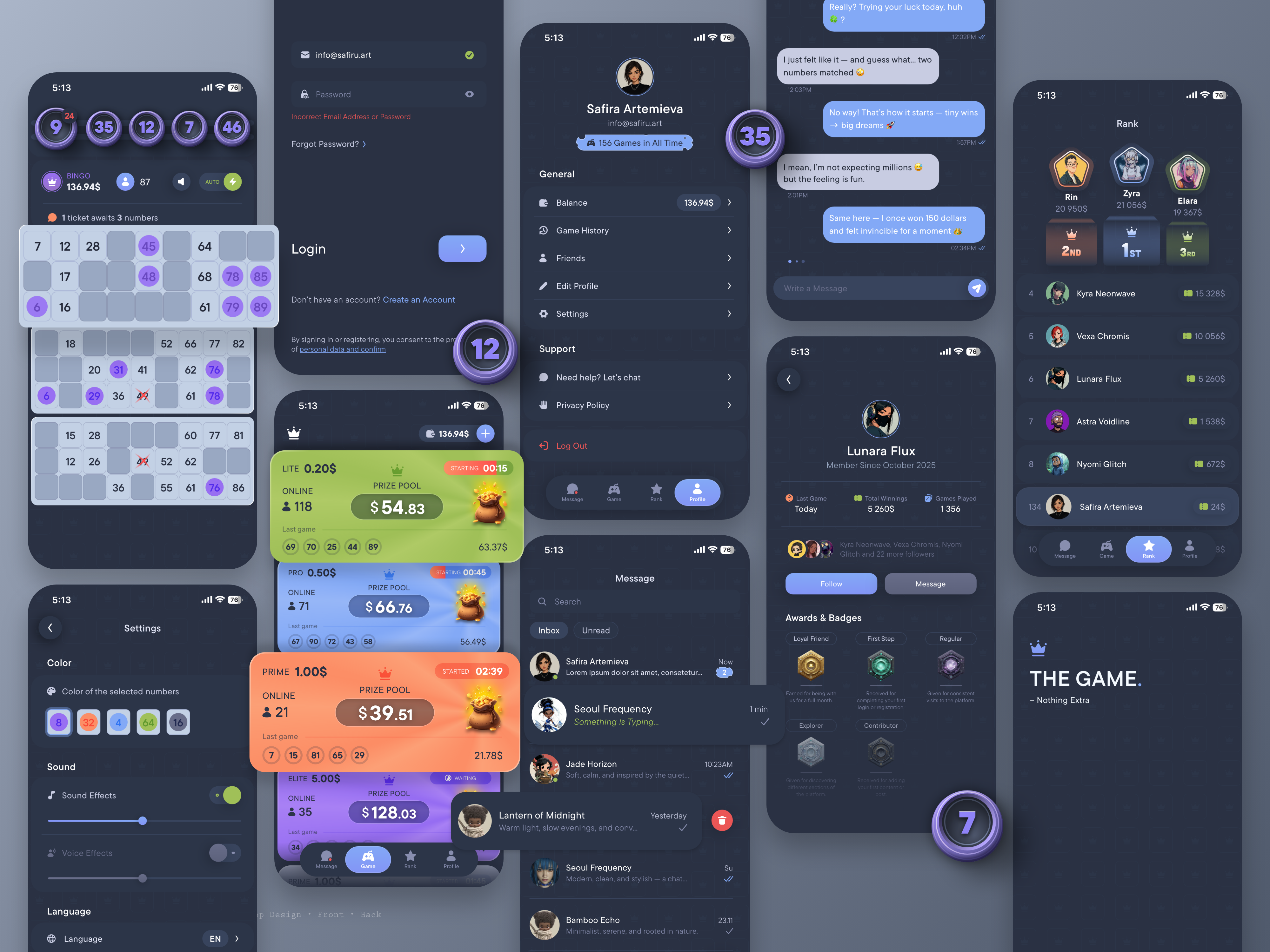 Example of Premium Mobile App Design