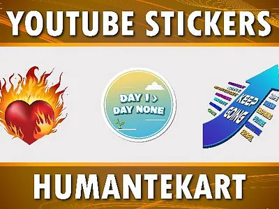 Youtube stickers