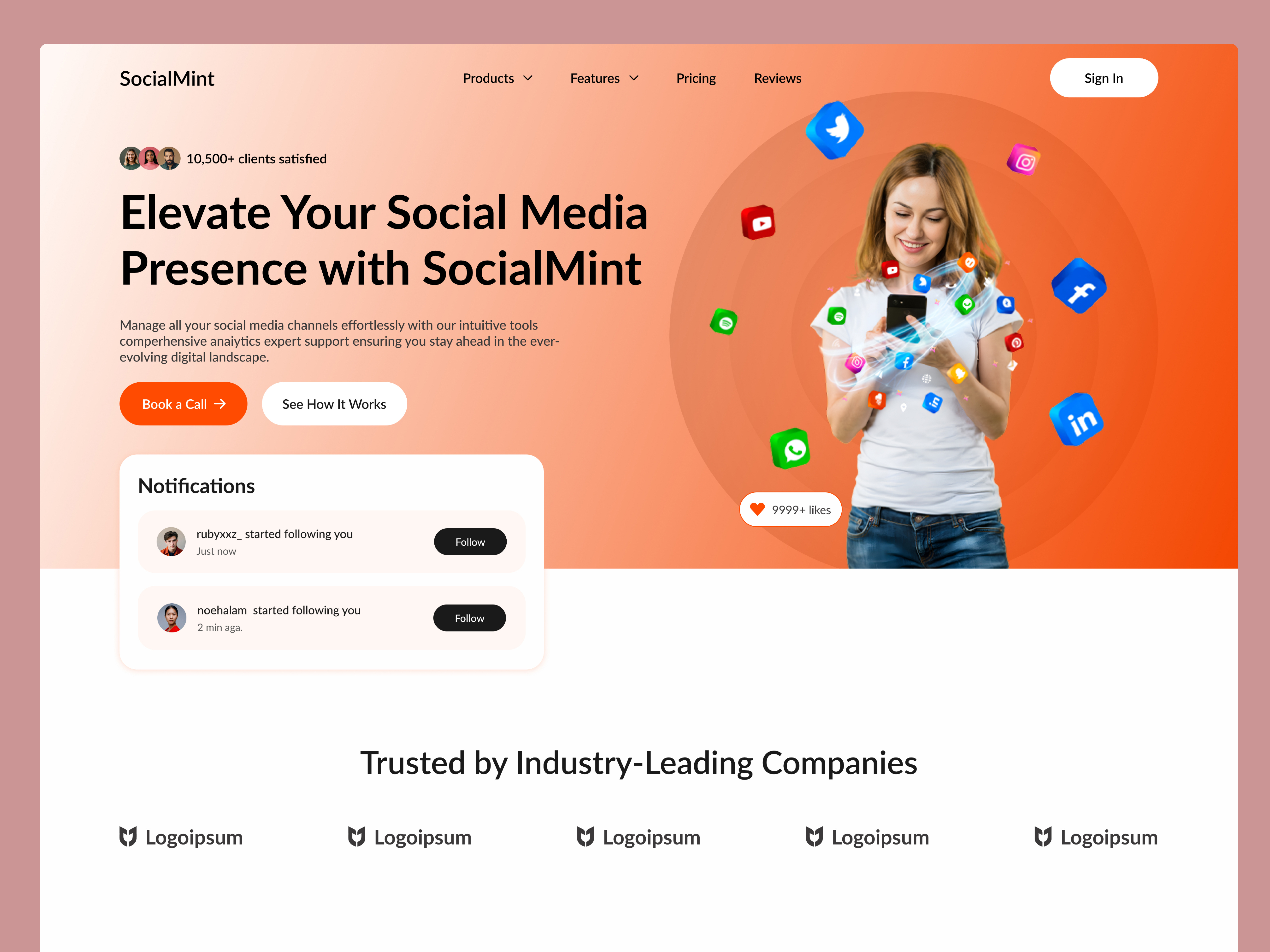 Example of Custom Website Design & Development