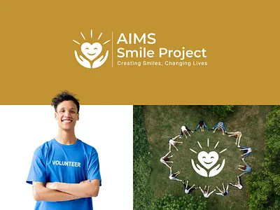 AIMS Smile Project | Charity Branding & Logo Design brandidentity branding charity empathy graphic design humanity logo nonprofit visualidentity