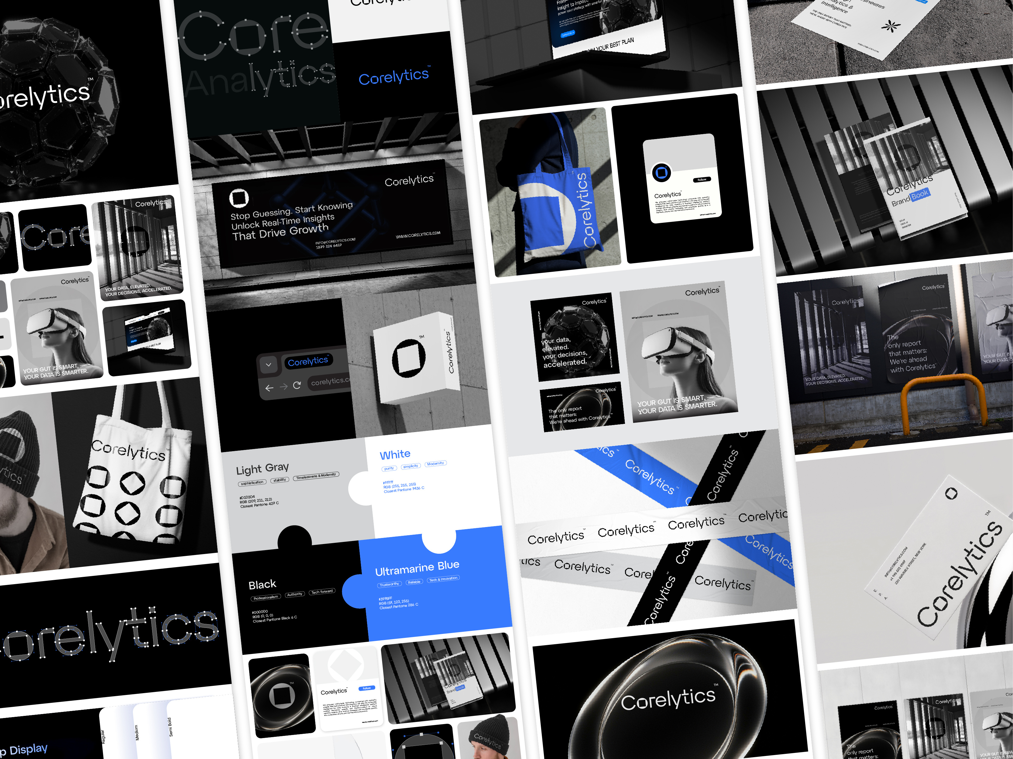 Example of Logo Design & Complete Brand Identity