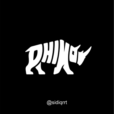 RHINO design graphic design icon logo minimal