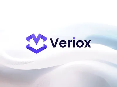 Veriox Logo Design box branding business creative logo custom logo design graphic design letter logo logo modern v letter logo veriox