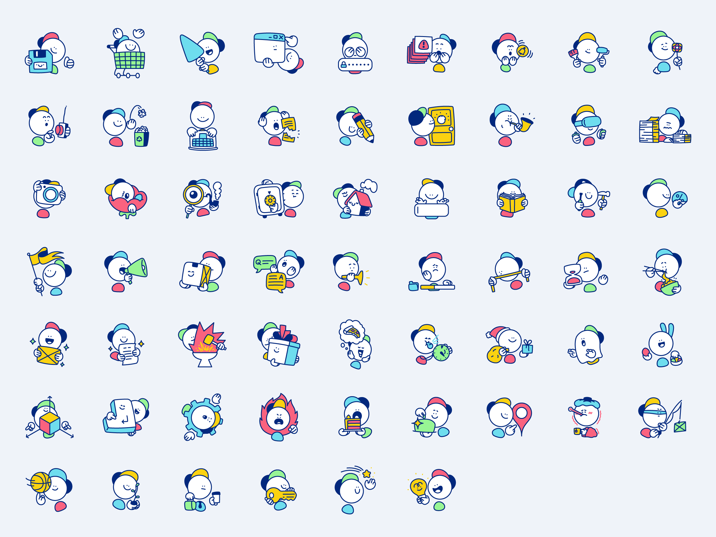 Example of Karl   Illustration Pack