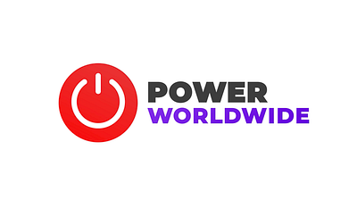 Power Logo after affects animation branding design graphic design logo logotype motion design motion graphics