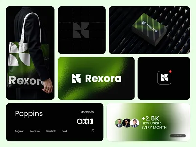 Rexora™ -Branding Design For a Wealth Management Fintech Company bank app brand identity branding branding design creative logo fintech fintech branding fintech logo logo design management logo modern logo money top design