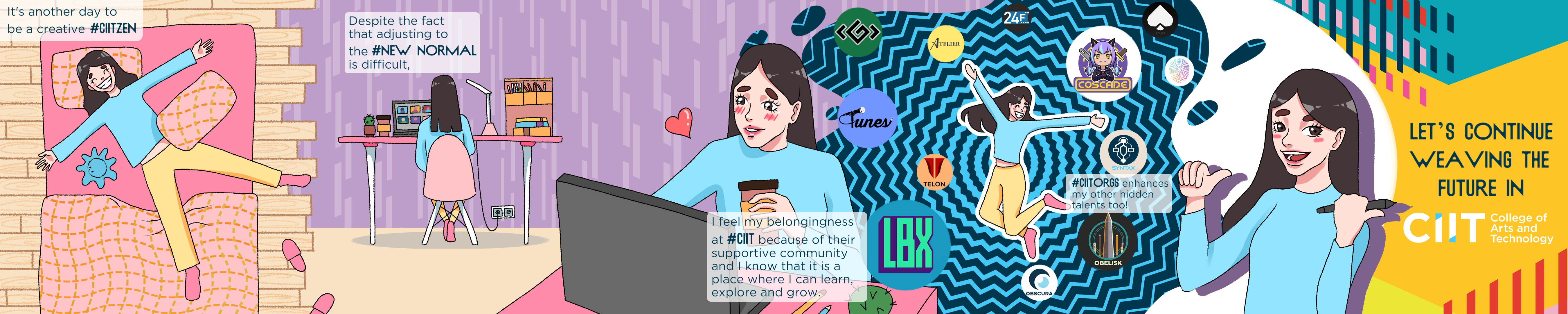 CIIT Publication Material (not affiliated) Instagram Carousel advertising branding design graphic design illustration instagram carousel instagram post photoshop social media content social media post typography