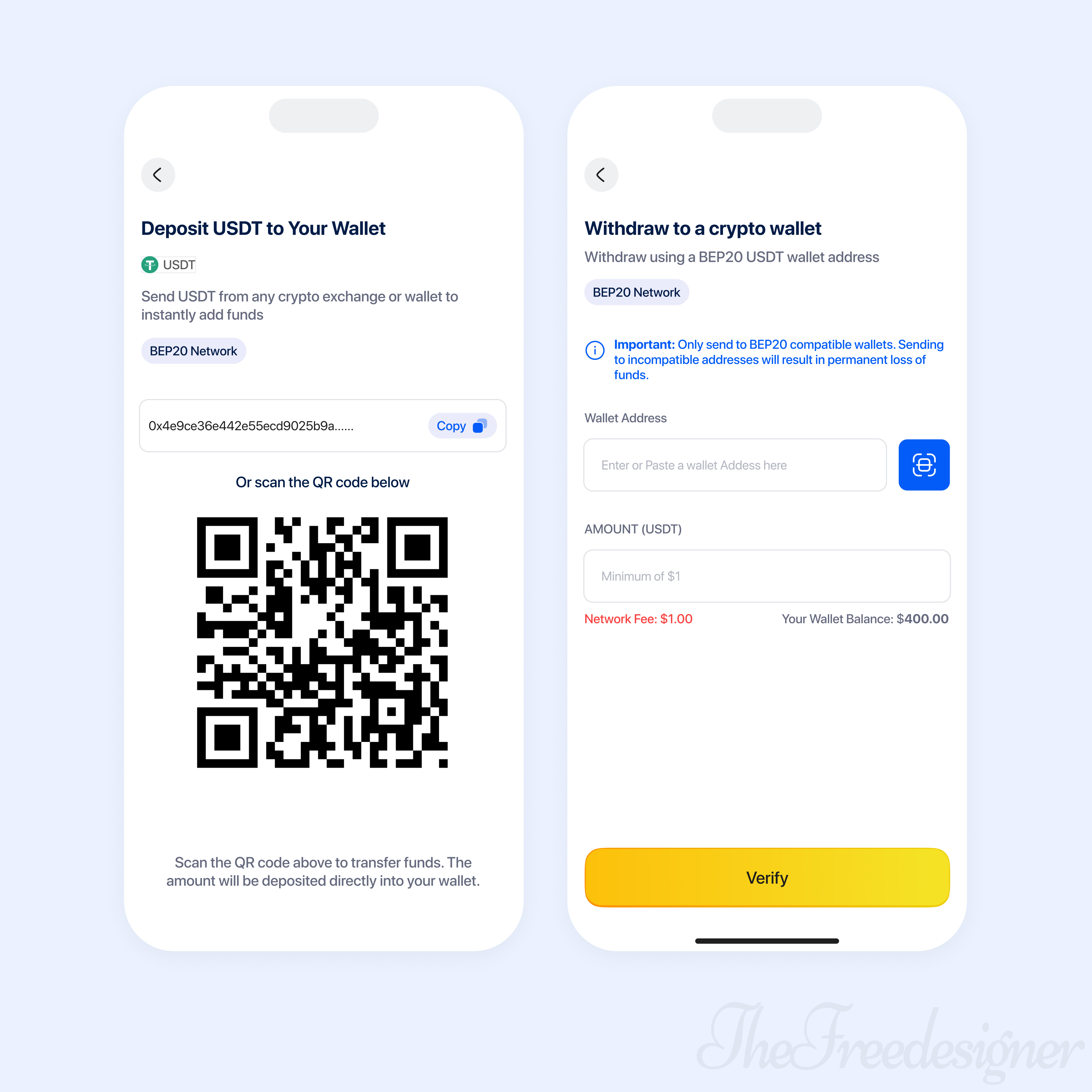 Example of UI Design For Apps, Web & Dashboards