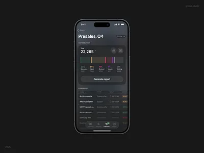 Marketing app analytics app campaign marketing mobile app ui ux