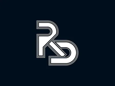 RD Monogram Logo – Geometric Minimalism brand brand identity branding geometric logo graphic design identity lettermark logo design m minimalist logo monogram logo rd