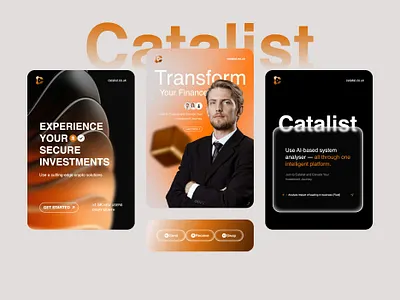 Visual Interface for Finance Investment Platforms app brand guidelines brand identity branding finance finance investment identity logo ui service ui visual interface web