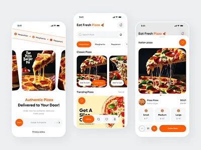 Food Delivery App Design app developer culinary app delivery app dining app ecommerce app food app multi restaurant food delivery food service ios app ios app designer mobile mobile app designer movile app mvp app ordering app pizza app restaurant app saas design