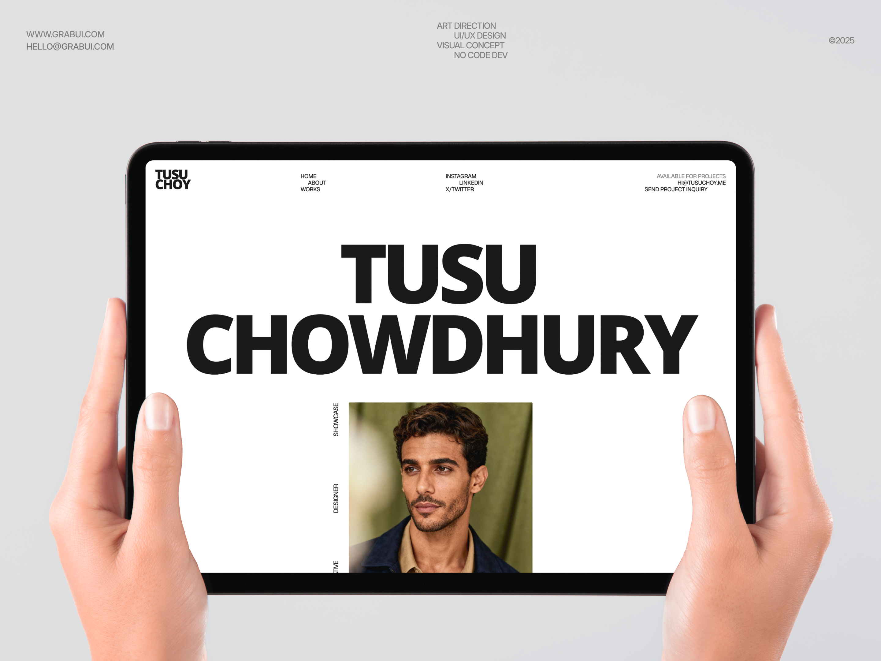 Tusu — Portfolio That Turns Views Into Leads case study cms conversion design designer portfolio framer framer template interaction design landing page minimal personal branding portfolio product design responsive design typography ui ui design ux design web design webflow webflow template