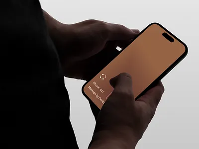 Scrolling and clicking on an iPhone screen animation app app design application branding click interaction interaction design interactive minimal mobile mockup mockup design mockups scroll tap tapping ui ux web app