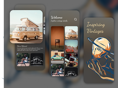 Photo inspiration app apps design graphic design inspiration mobile apps ui uiux ux