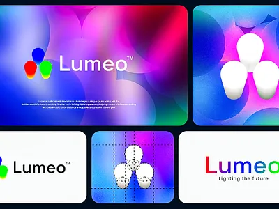 Lumeo — Smart Lighting Logo Design branddesigner brandidentity branding designer graphic design logo lumeologodesign minimallogo modernlogo packaging design visual designer visual identity designer