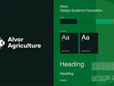 Alvor - Agriculture Brand Identity agriculture agriculture branding agriculture logo brand identity branding design farming icon logo logo design modern logo visual identity