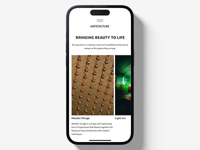 ARTEFACTURE UI app app design art installation decor app design interaction design mobile mobile app mobile app design mobile ui mobile version ui ui design ui ux design uidesign uiux user interface uxdesign