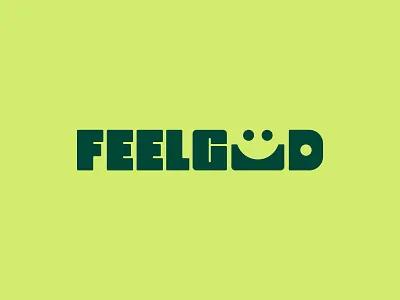 FEELGUD LOGO bold colors bold font brand identity branding cafe branding fast casual food branding grab and go healthy food lifestyle brand logo design minimal logo modern branding playful branding text based logo wordmark