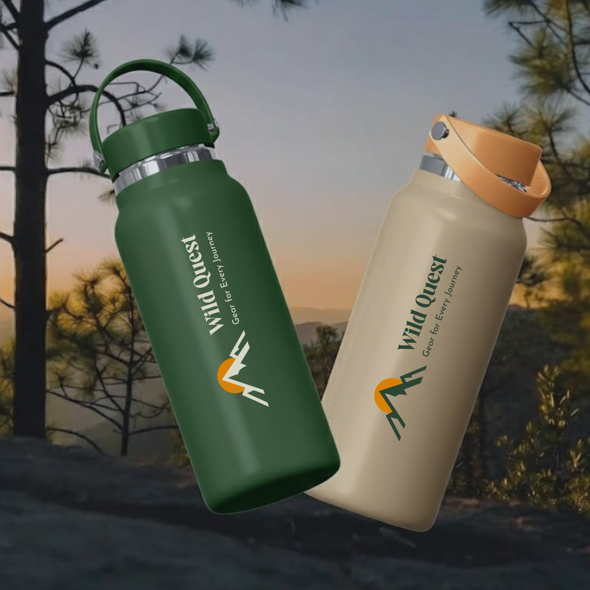 Designed for Adventure - Wild Quest adventure branding adventure gear branding apparel branding brand identity design brand identity presentation branding camping brand identity creative branding design inspiration lifestyle branding logo design minimal branding modern brand identity nature inspired branding outdoor branding outdoor lifestyle design outdoor logo product branding visual identity wild quest branding