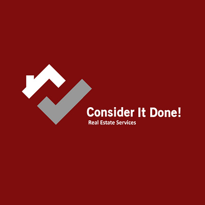 Consider It Done! - Real Estate Services Logos branding design graphic design illustration logo vector