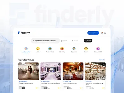 Finderly UI UX Design graphic design ui ux