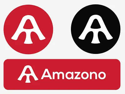 Amazono, A letter logo a a letter logo a logo amazon amazono brand identity branding elegant geometric logo letter a lettering logo design minimal minimalist monogram logo tech technology typeface typography