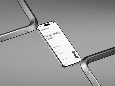 just.breathe App Ui app design app homepage app ui branding design figma frontend grafiko labs graphic design logo logo design minimal logo mockup responsive ui simple logo tech ui ui design webapp webapp development