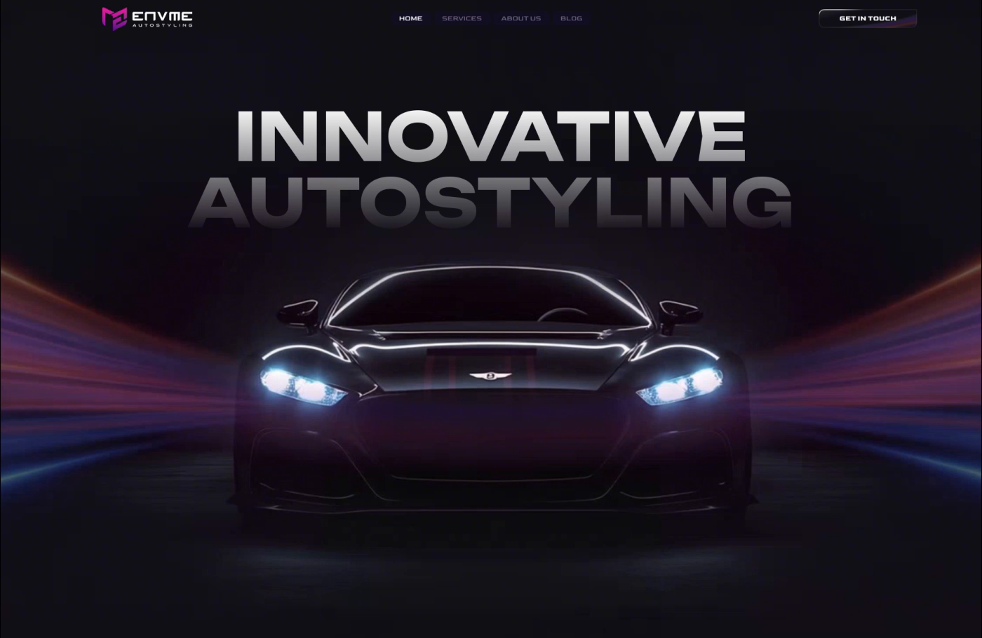 Example of Webflow Website With Animation