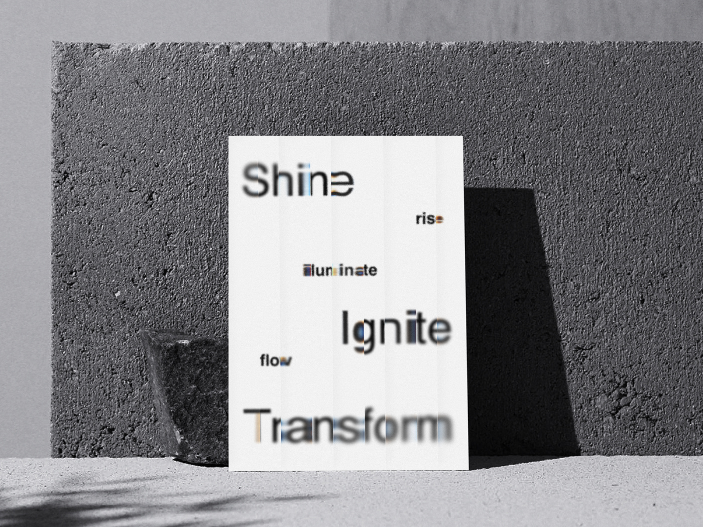 IGNITE poster graphic design poster