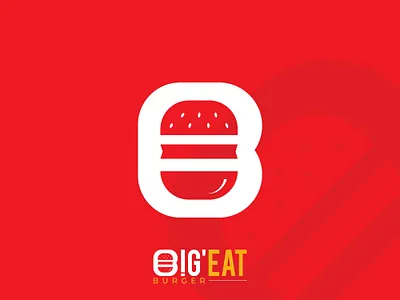Big Eat Burger | Restaurant food logo deisgn b bigeat brand identity burger logo busi business logo font logo food logo graphic design letter logo logo logo design restaurant restaurant logo ui