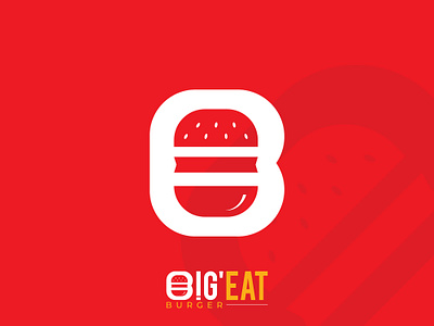 Big Eat Burger | Restaurant food logo deisgn b bigeat brand identity burger logo busi business logo font logo food logo graphic design letter logo logo logo design restaurant restaurant logo ui