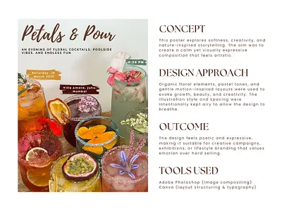 Party Poster advertisement aesthetic branding colorpalette commercial design freelance graphic design instagram layout luxurydesign marketing minimilistic modern poster premium typography visualdesign