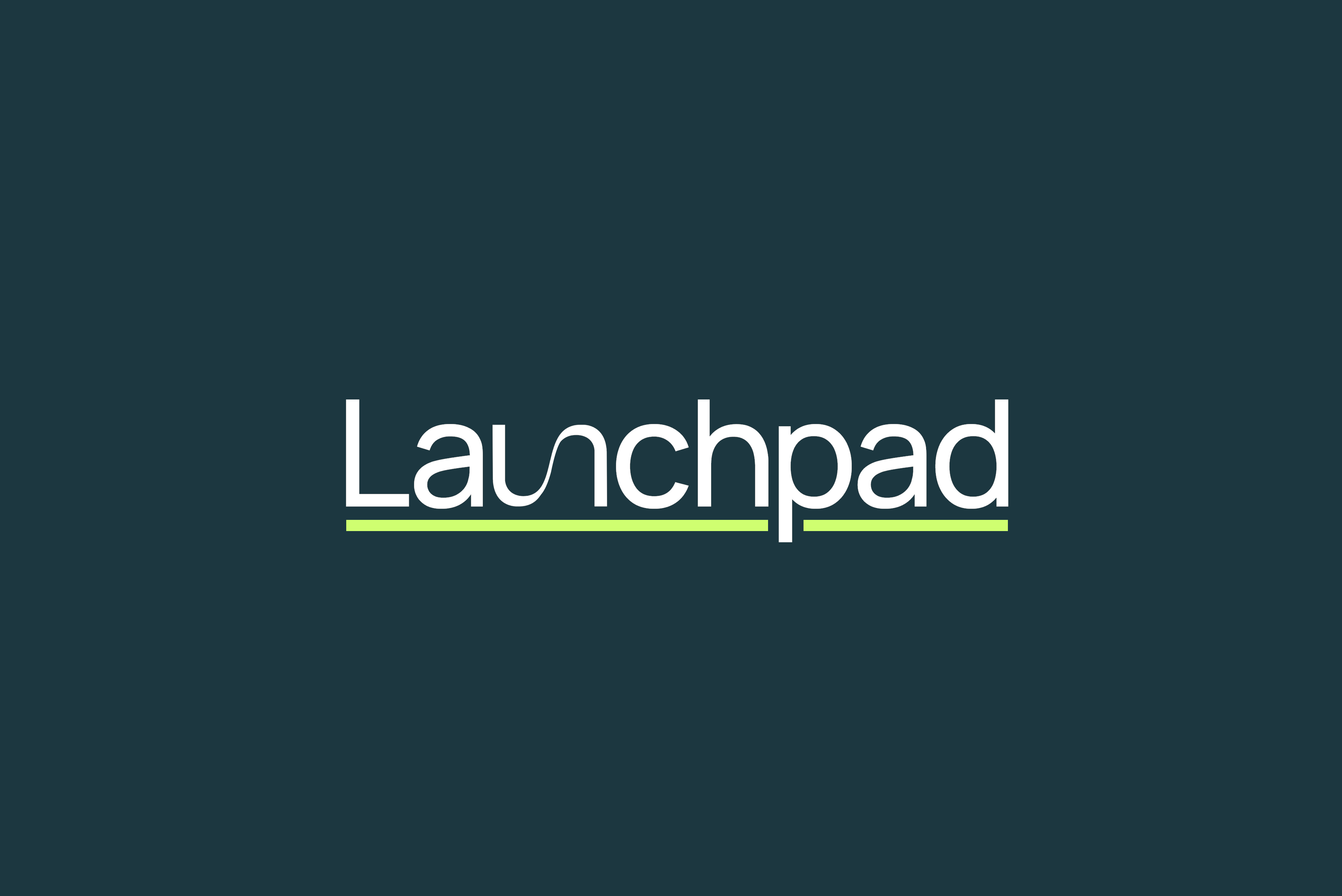 Launchpad wordmark logo branding graphic design logo