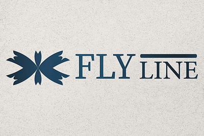 fly line branding custom logo design graphic design logo logo creator logo design