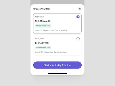 pricing page mobile app app app design clean crm hrm mobile app mobile app design pricing card pricing page product design saas simple ui ui ux