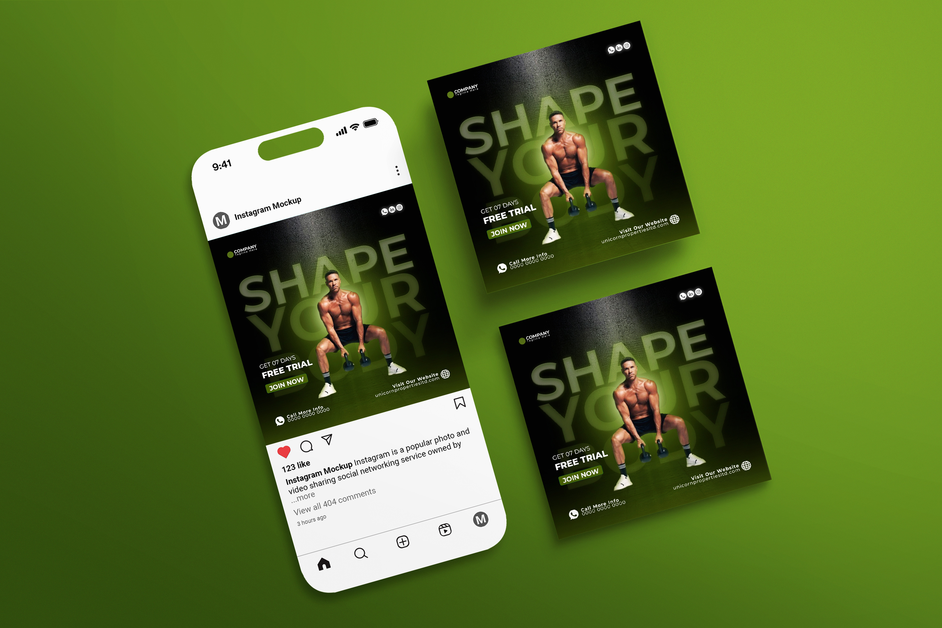 Shape Your Body. Own Your Strength. australiagym branding canadagym fitnessmotivation graphic design gymcampaign gymlife kuwaitgym logo shapeyourbody ukgym usagym