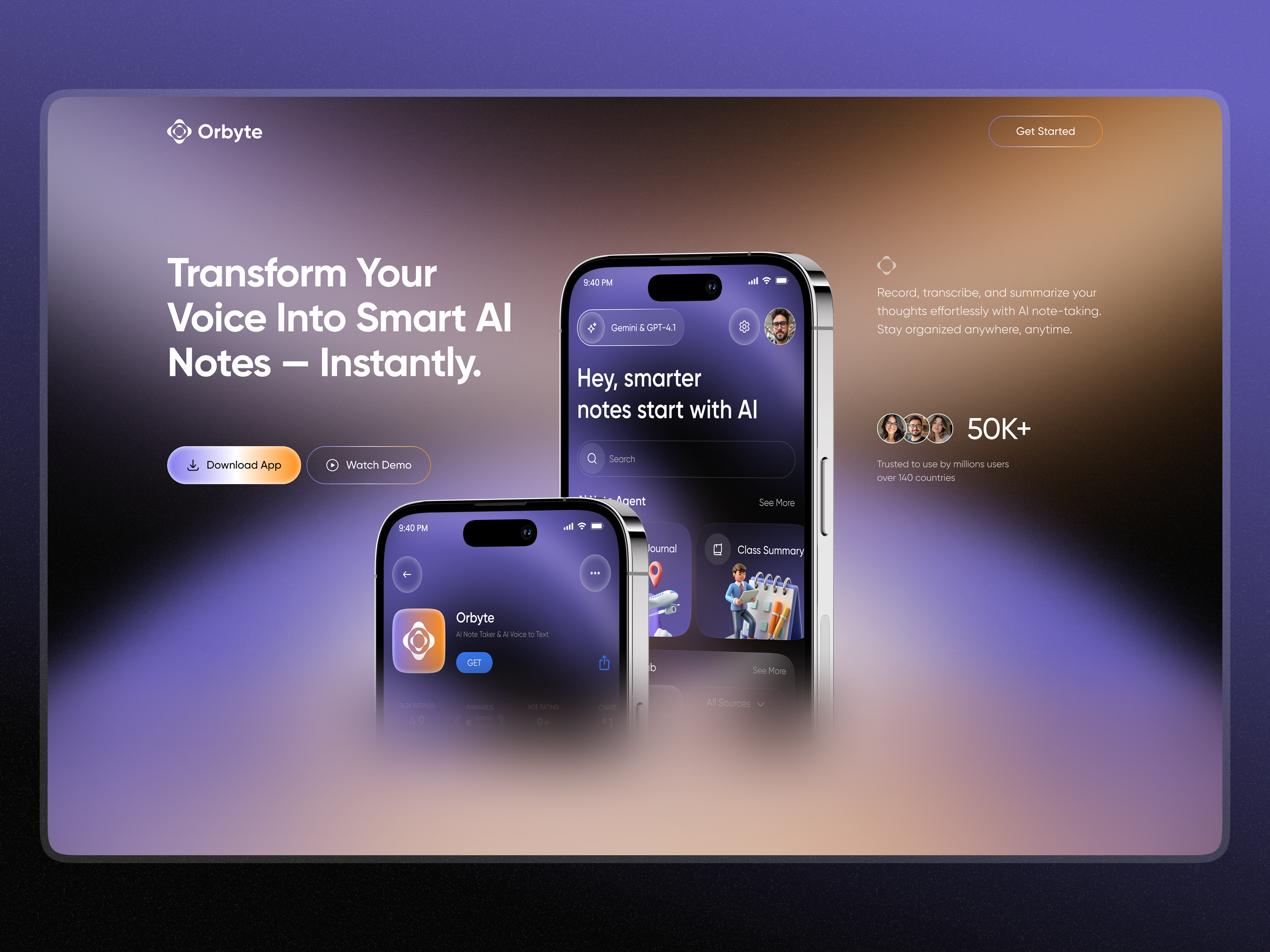 Example of Landing Page And Development
