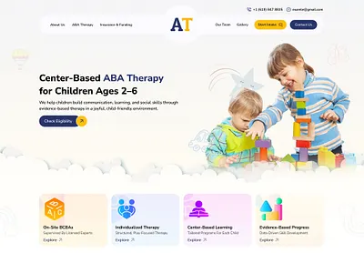 Center-Based ABA Therapy for Children Ages 2—6 childern web ui education web ui therapy childern
