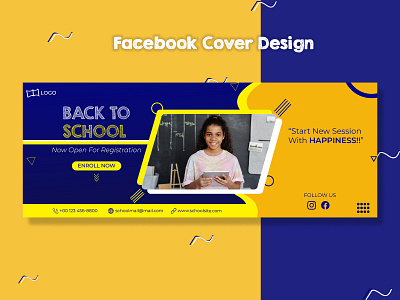 Facebook Cover Design ai design facebookcover graphic design photoshop