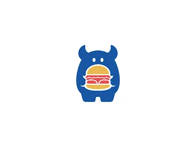 Monster Hamburger Logo Design | Smash Burger Branding beef burger brand designer brand identity branding burger burger logo character design demon fast food hamburger logo identity logo logo design logo designer minimal logo modern logo monster restaurant logo smash burger smashed burger