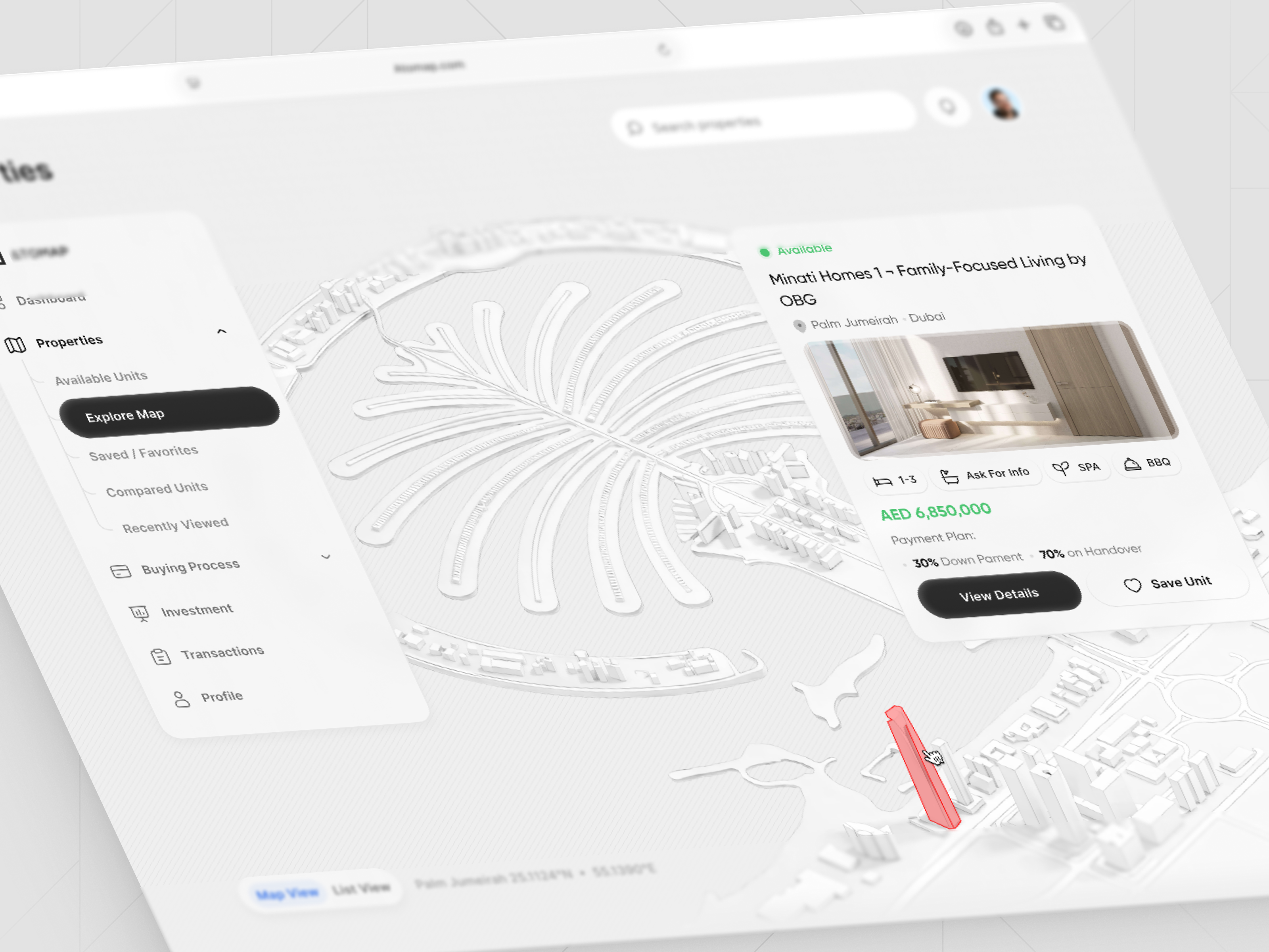 Atomap — Smart Real Estate Intelligence Platform app design branding dashboard design system figma graphic design interactive map interface design location base map ui product design property real estate saas smart city ui ui design ux ux design web app