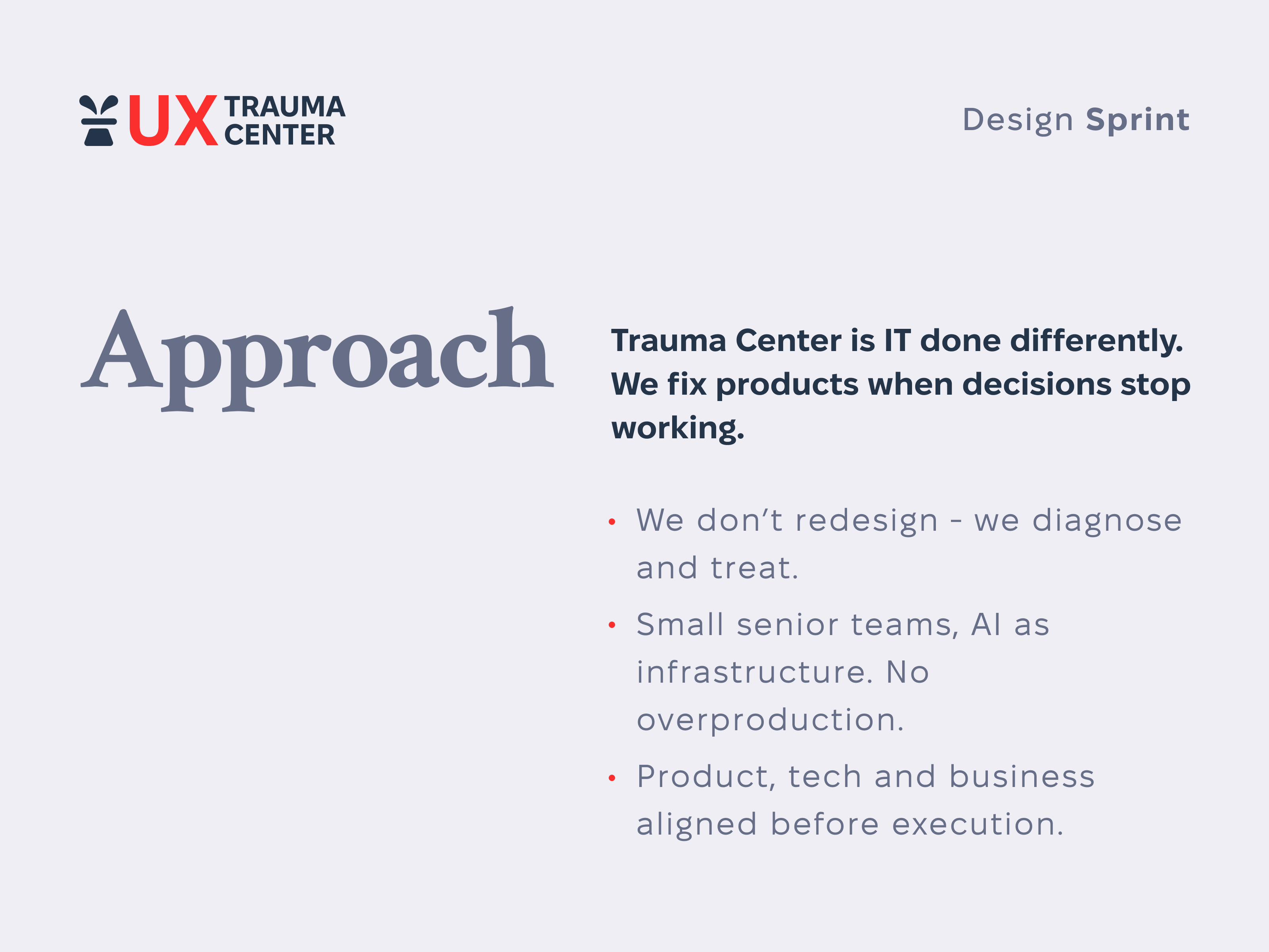 Example of Design Sprint