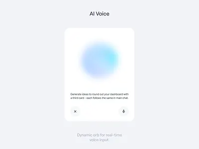 Today’s Drop: AI Voice aidesign aifigma aiiu aiux figmadesign headstartui productdesign uidesign uxdesign