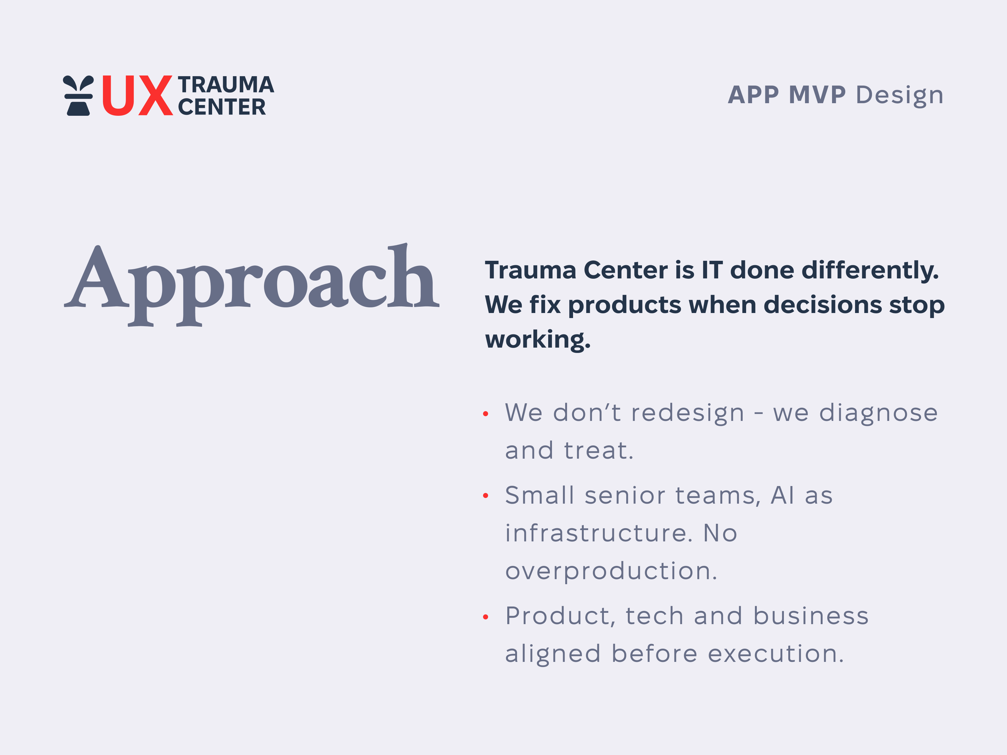 Example of App Mvp Design